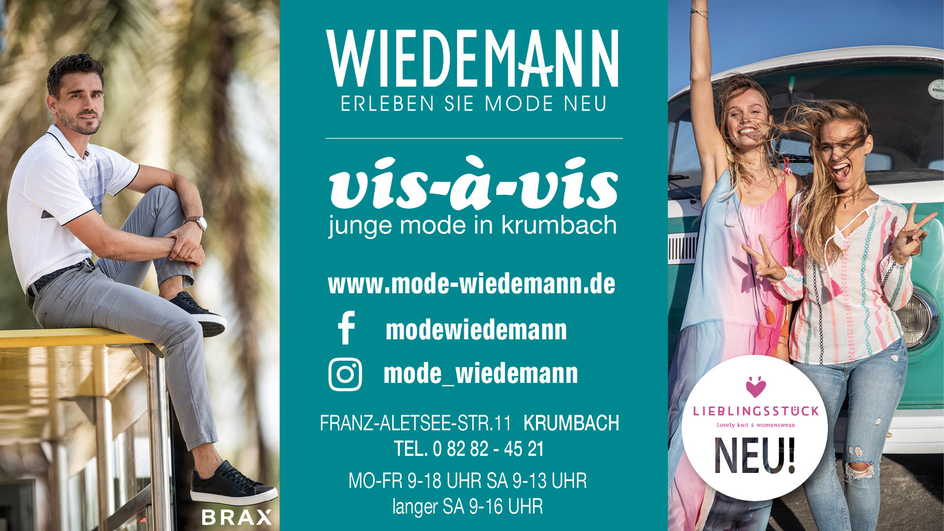 Partner Mode Wiedemann  - Live am Marktplatz Krumbach