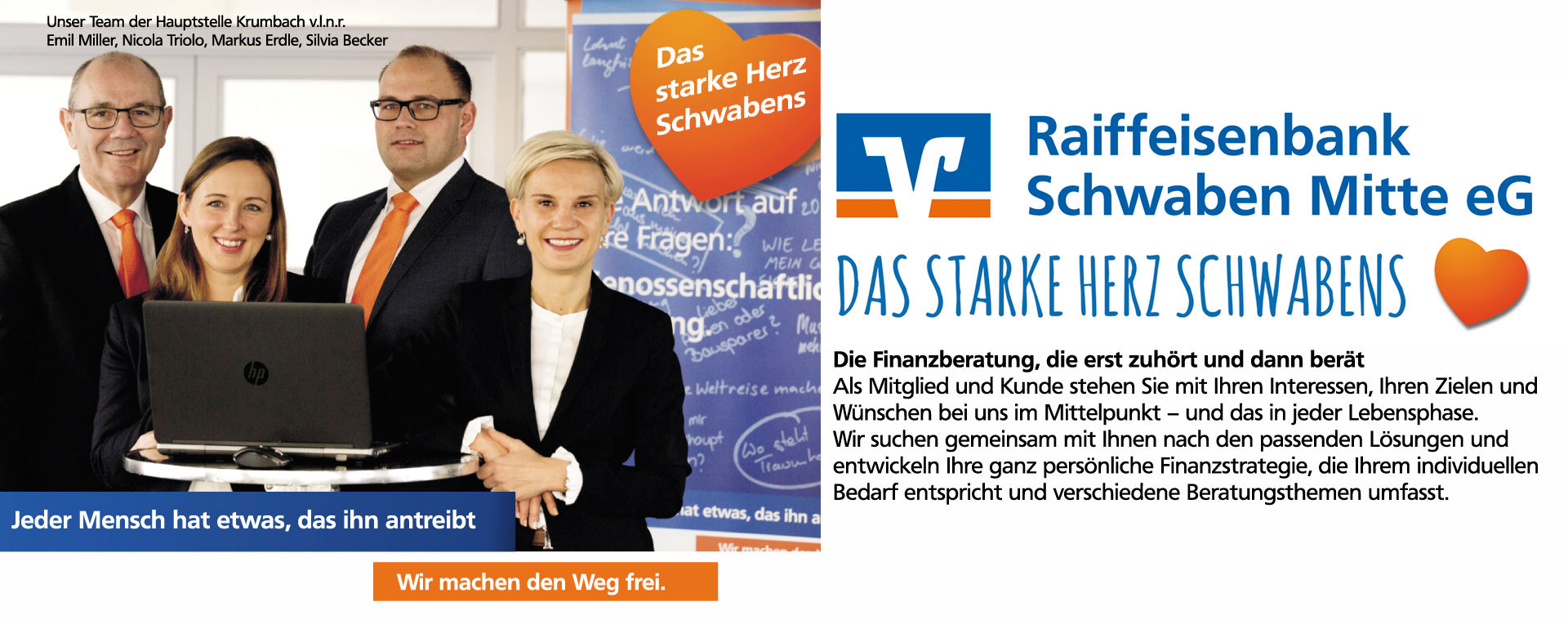 Partner Raiffeisenbank Schwaben Mitte eG